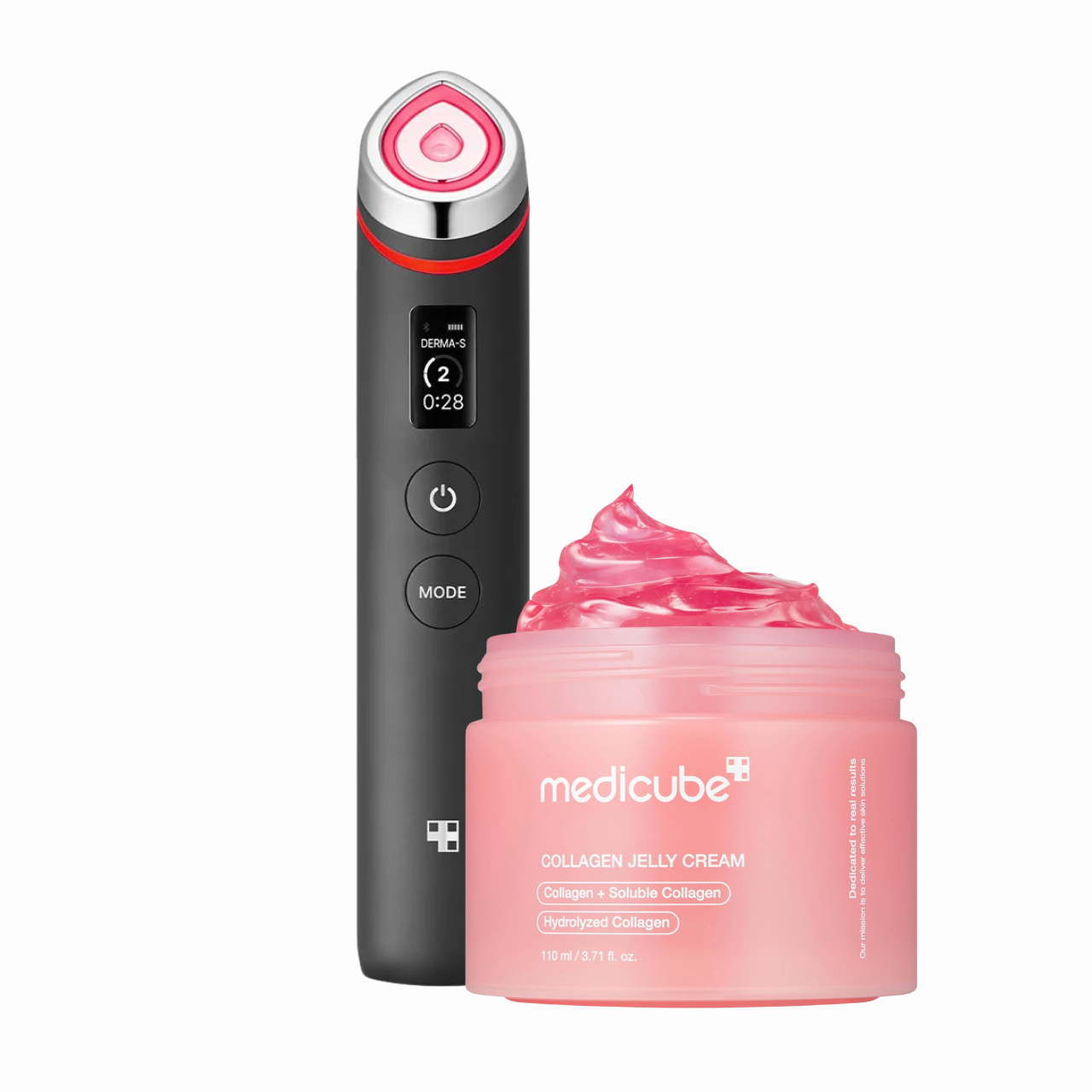 MEDICUBE Collagen Jelly Cream 110ml & Age - R Booster Pro EX SET - Glam Secret