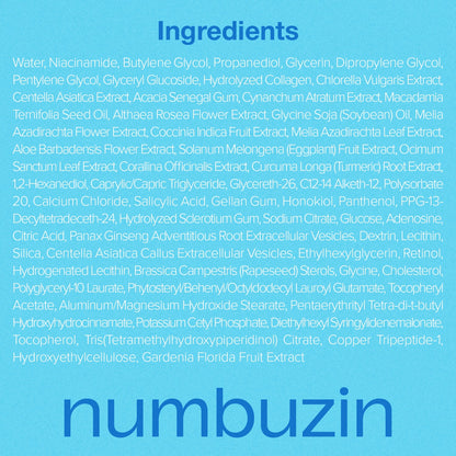 Numbuzin No.3 Blue Bio-Retinol Pore Refining Serum 30ml glam secret