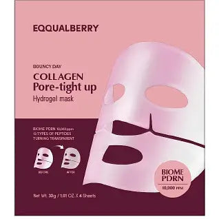 EQQUALBERRY Bouncy Day Collagen Pore-Tight Up 4pcs - Glam Secret