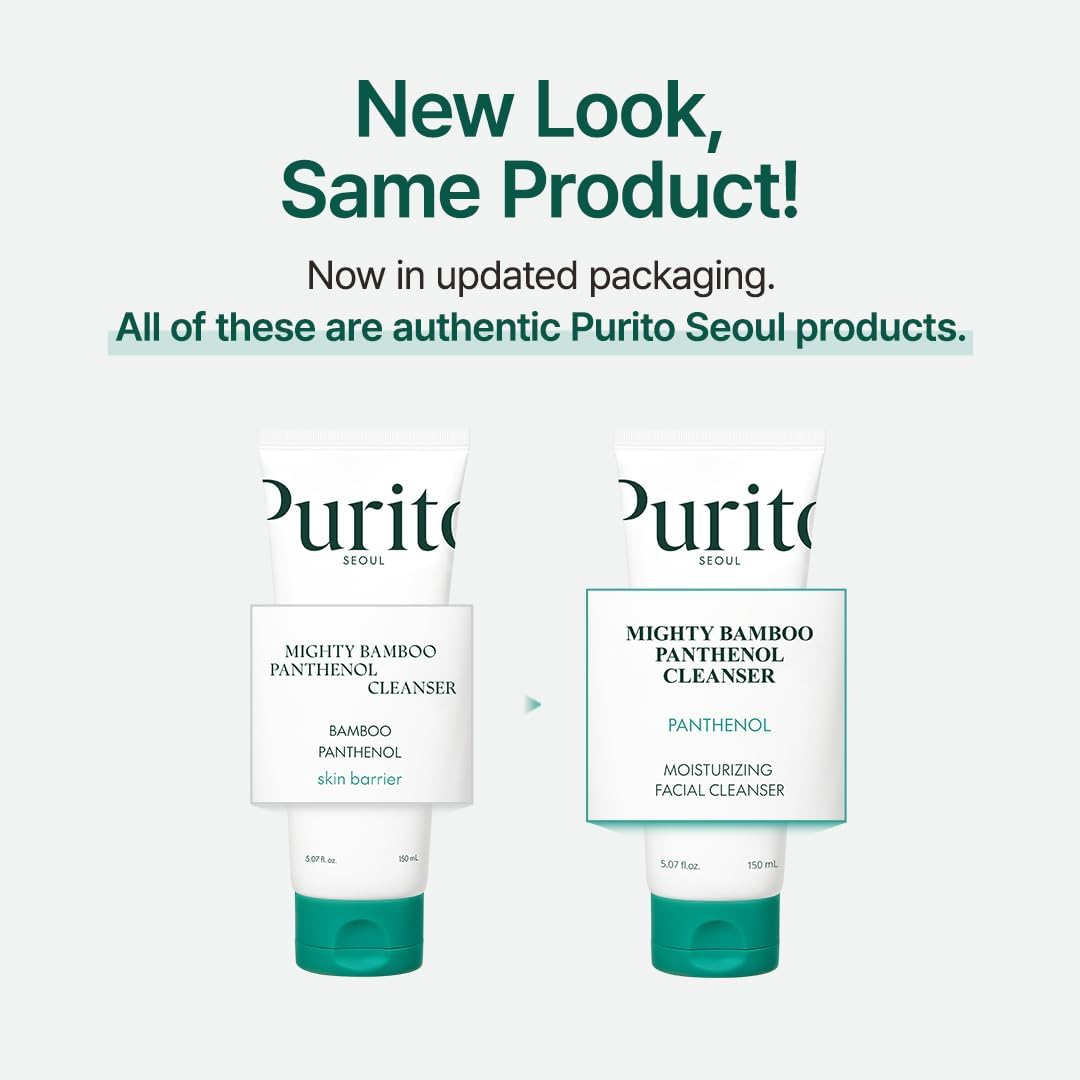 PURITO Mighty Bamboo Panthenol Cleanser - Glam Secret