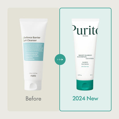 PURITO Mighty Bamboo Panthenol Cleanser - Glam Secret