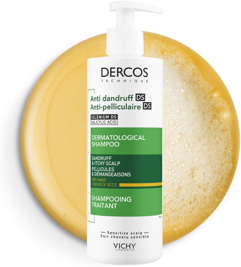 VICHY Dercos Anti-Dandruff Shampoo for Dry Hair - Glam Secret