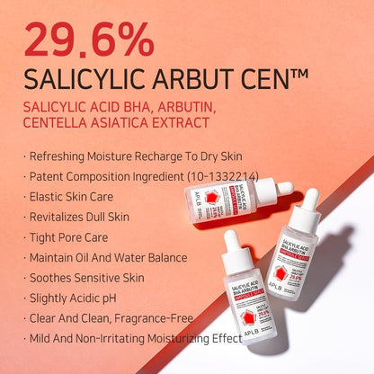 APLB Salicylic Acid BHA Arbutin Ampoule Serum - Glam Secret