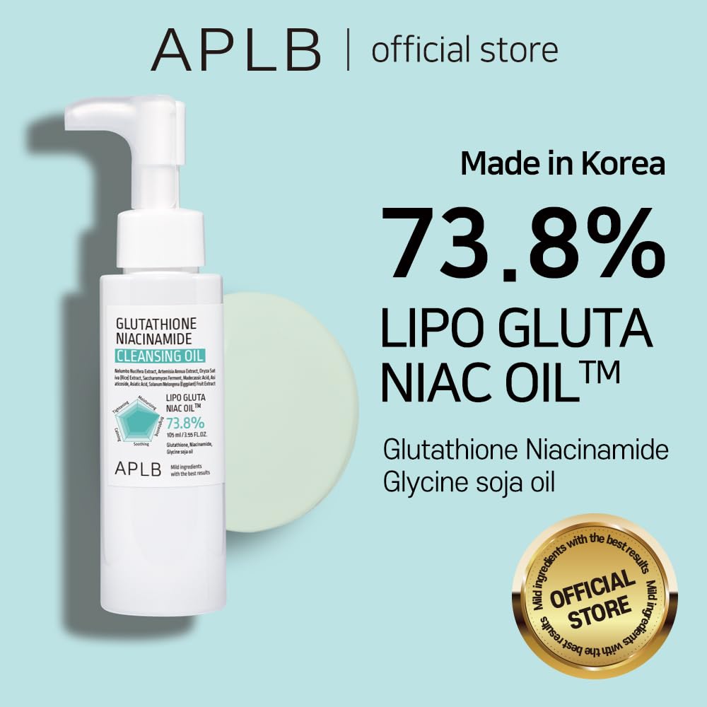 APLB Glutathione Niacinamide Cleansing Oil - Glam Secret