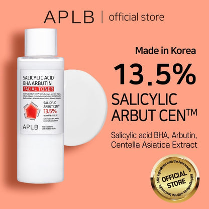 APLB Salicylic Acid BHA Arbutin Facial Toner 160ml - Glam Secret
