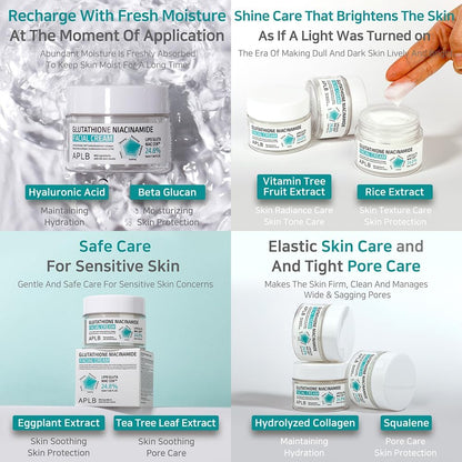 APLB Glutathione Niacinamide Facial Cream - Glam Secret