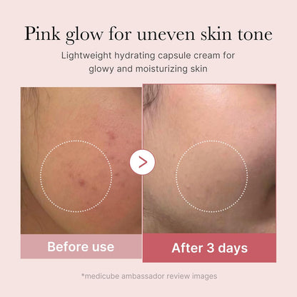 MEDICUBE PDRN Pink Collagen Capsule Cream - Glam Secret
