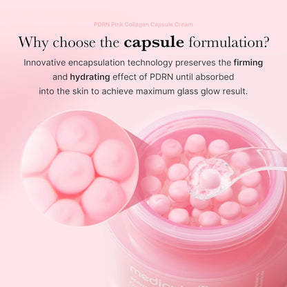 MEDICUBE PDRN Pink Collagen Capsule Cream - Glam Secret