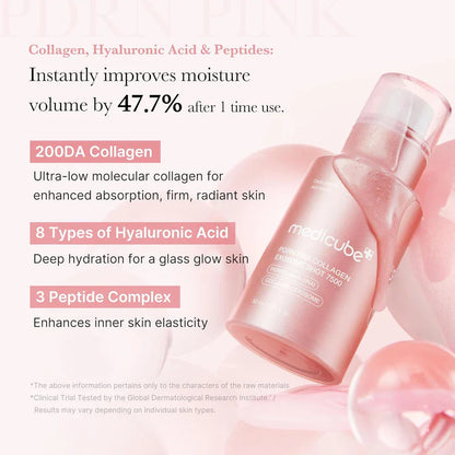 MEDICUBE PDRN Collagen Exosome Shot 7500 - Glam Secret