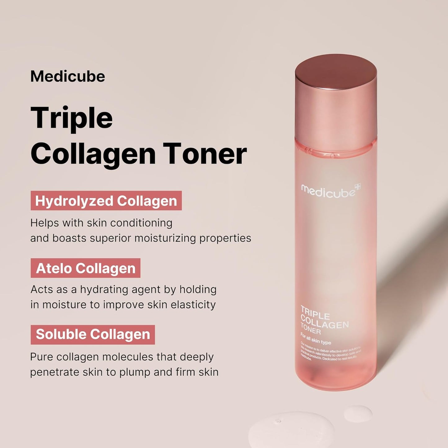 MEDICUBE Triple Collagen Toner - Glam Secret