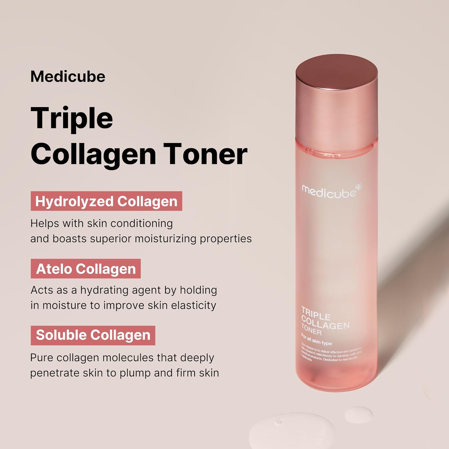 MEDICUBE Triple Collagen Toner - Glam Secret