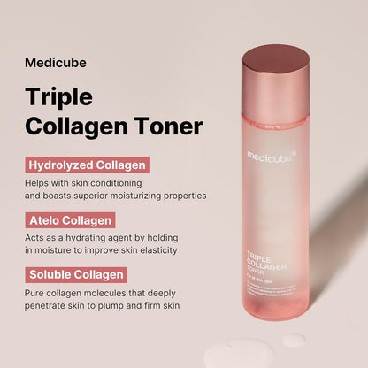 MEDICUBE Triple Collagen Toner - Glam Secret