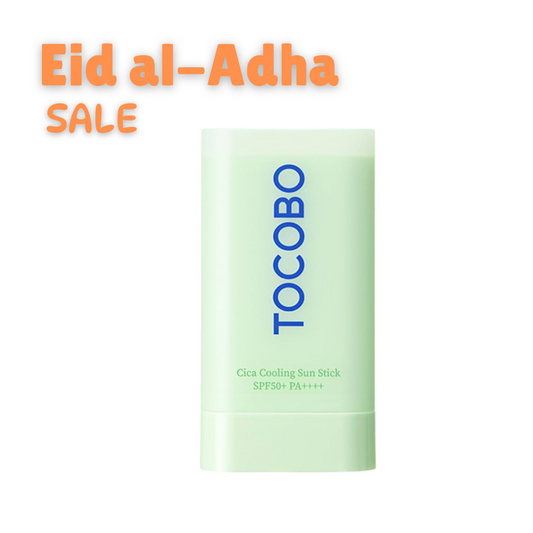 EID AL ADHA SALE TOCOBO Cica Cooling Sun Stick SPF50+ PA++++ - Glam Secret