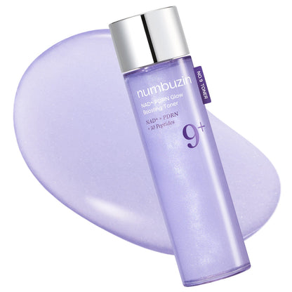 No.9+ NAD+ PDRN Glow Boosting Toner 150ml