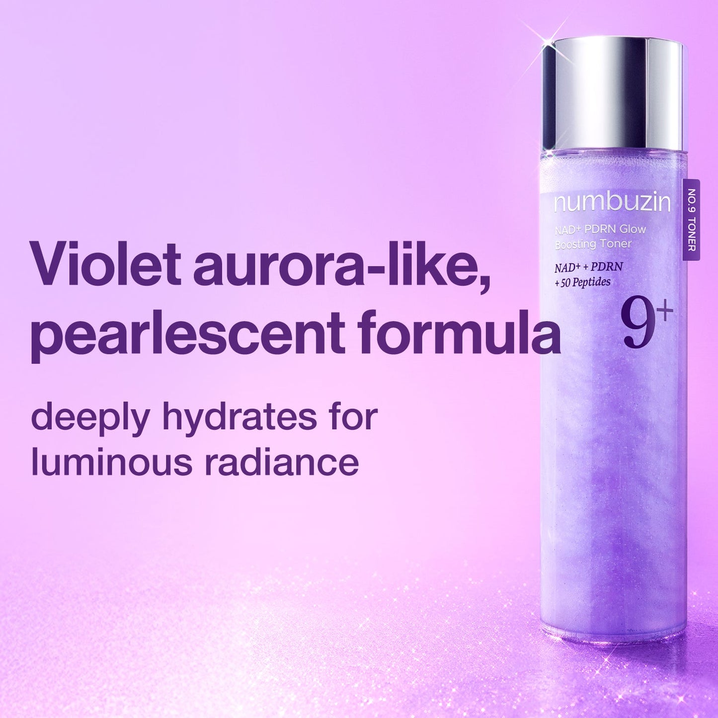 No.9+ NAD+ PDRN Glow Boosting Toner 150ml