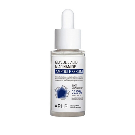 APLB Glycolic Acid Niacinamide Ampoule Serum 40ml - Glam Secret
