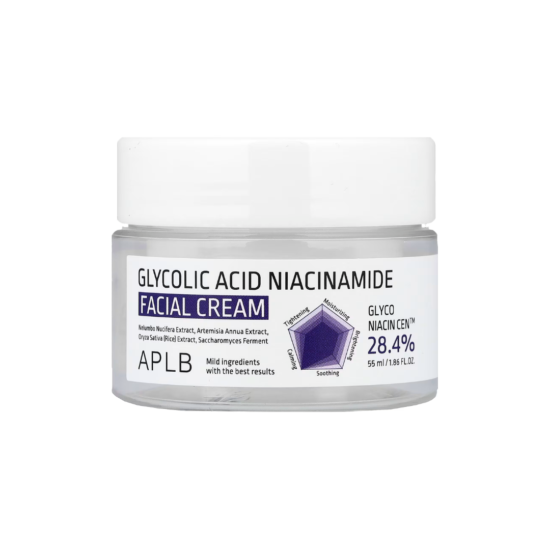 APLB Glycolic Acid Niacinamide Facial Cream 55ml - Glam Secret