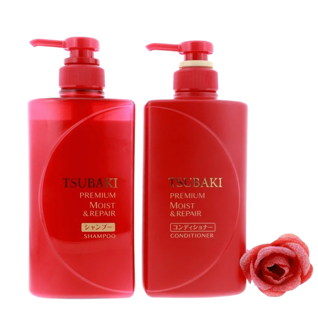 TSUBAKI Premium Moist & Repair Shampoo and Conditioner Set - Glam Secret