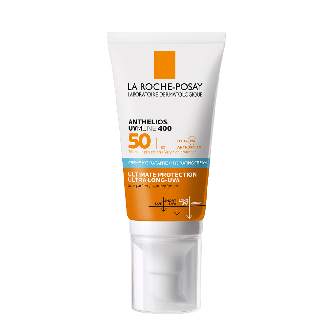 La Roche-Posay Anthelios UVMune 400 Hydrating Suncream SPF 50 50ml - Glam Secret