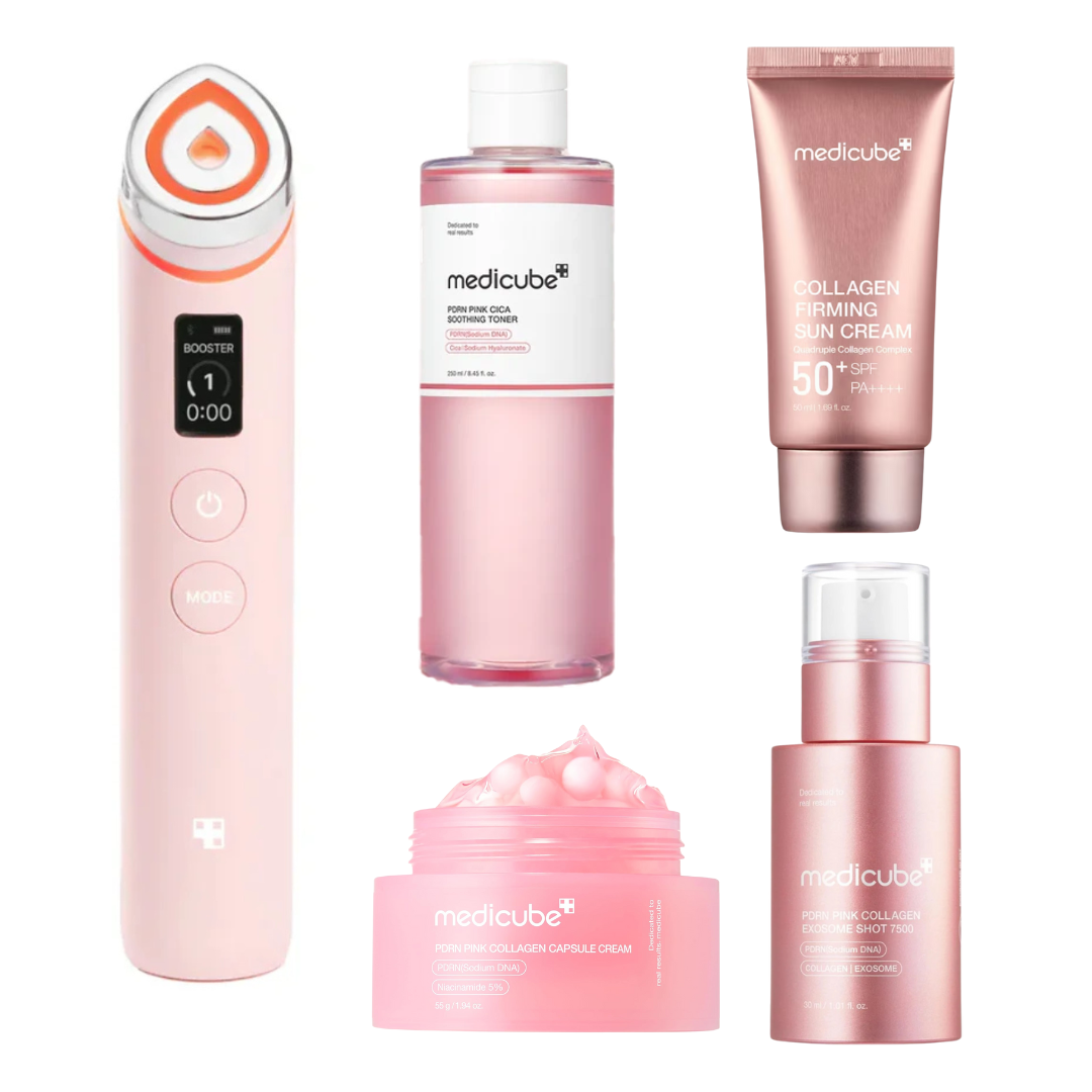 Medicube Pore Firming & Glow Complete Skincare Set - Glam Secret