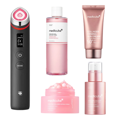 Medicube Pore Firming & Glow Complete Skincare Set - Glam Secret