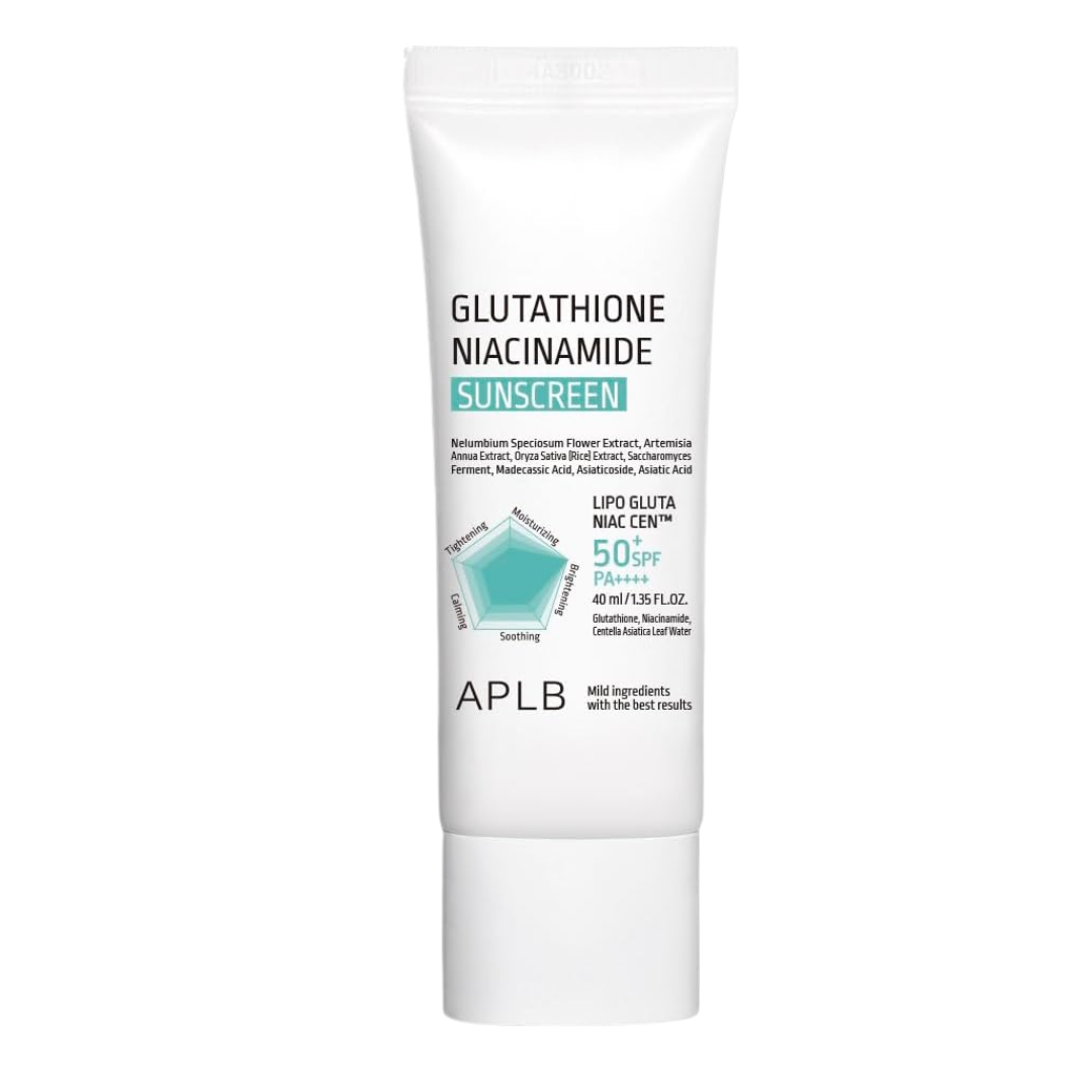 APLB Glutathione Niacinamide Facial sunscreen - Glam Secret