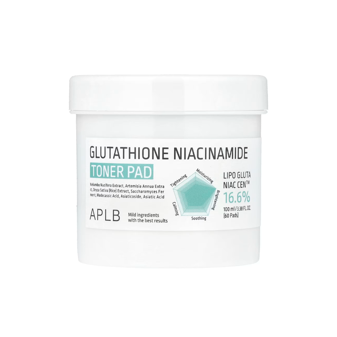 APLB Glutathione Niacinamide Toner Pad - Glam Secret