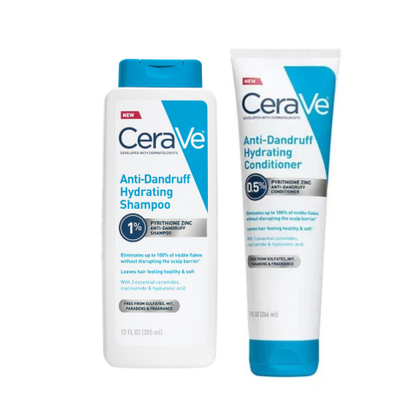 CERAVE Anti Dandruff Hydrating Shampoo & Conditioner - Glam Secret