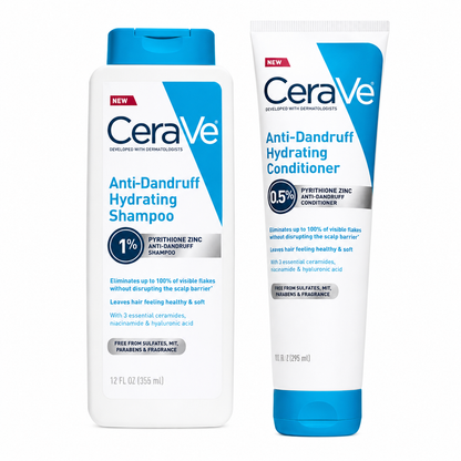 CeraVe anti-dandruff haircare for soft healthy-looking hair - Glam Secret