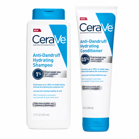 CeraVe anti-dandruff haircare for soft healthy-looking hair - Glam Secret