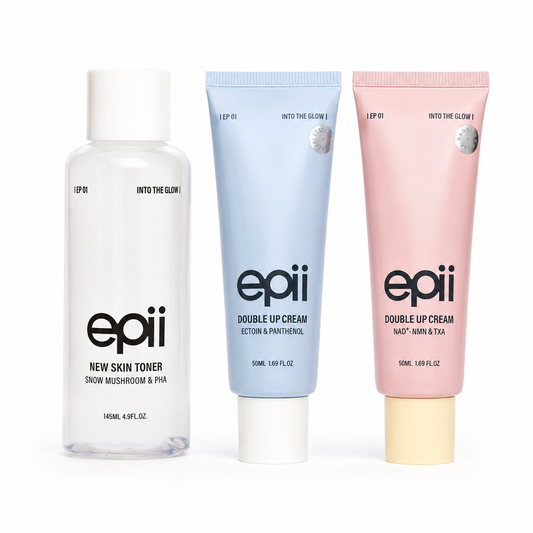 EPII Moonlit Glow Ritual Set Korean skincare trio at Glam Secret UAE