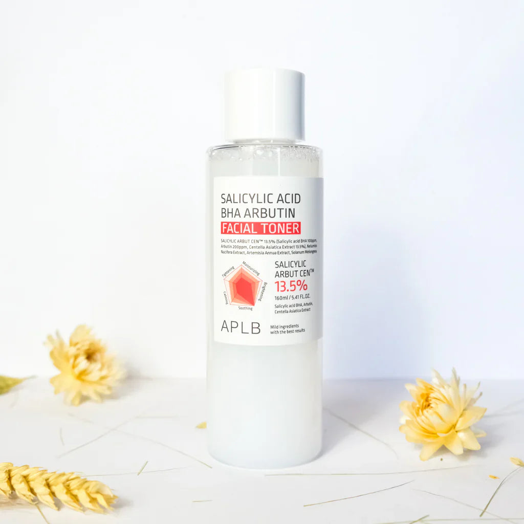 APLB Salicylic Acid BHA Arbutin Facial Toner 160ml - Glam Secret
