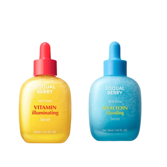 EQQUALBERRY Hyaltoin + Vitamin Serum Duo glam secret