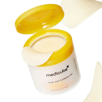 MEDICUBE Kojic Acid Turmeric Pad - Glam Secret