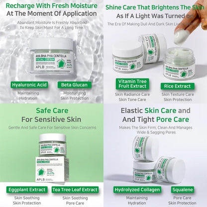 APLB AHA BHA PHA Centella Facial Cream - Glam Secret
