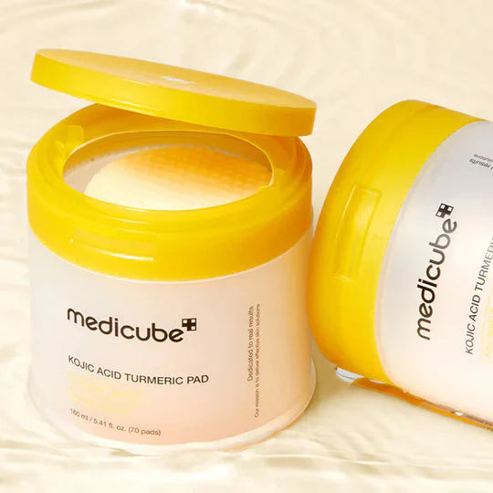 MEDICUBE Kojic Acid Turmeric Pad - Glam Secret