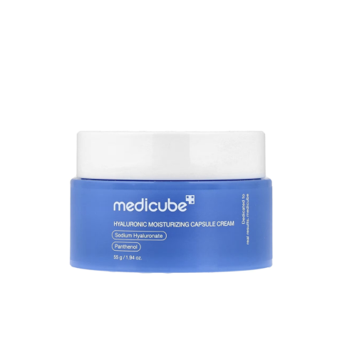 MEDICUBE Hyaluronic Moisturizing Capsule Cream 50g jar glam secret