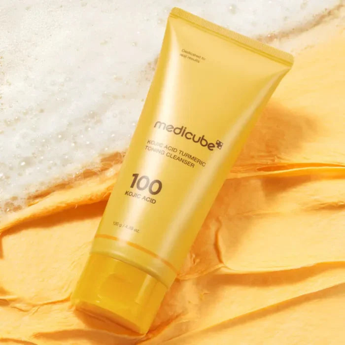 MEDICUBE - Kojic Acid Turmeric Toning Cleanser - Glam Secret