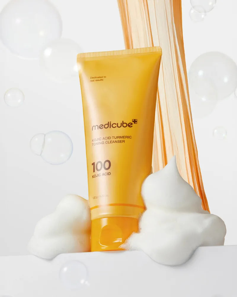 MEDICUBE - Kojic Acid Turmeric Toning Cleanser - Glam Secret