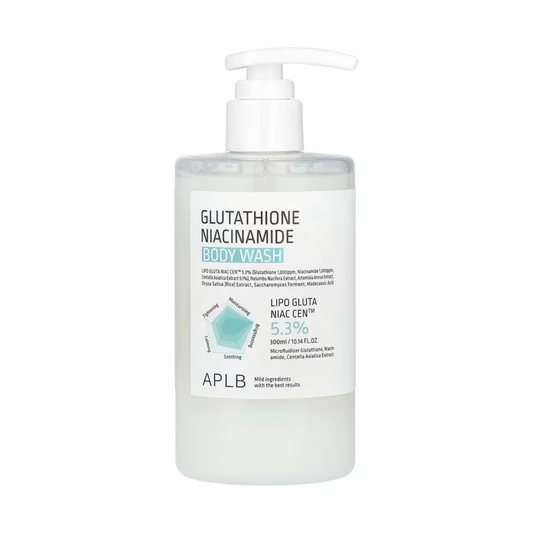 APLB Glutathione Niacinamide Body Wash 300ML - Glam Secret