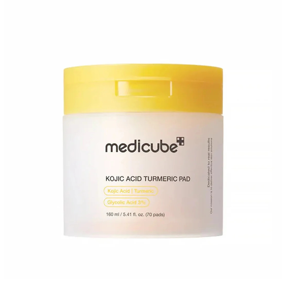 MEDICUBE Kojic Acid Turmeric Pad - Glam Secret