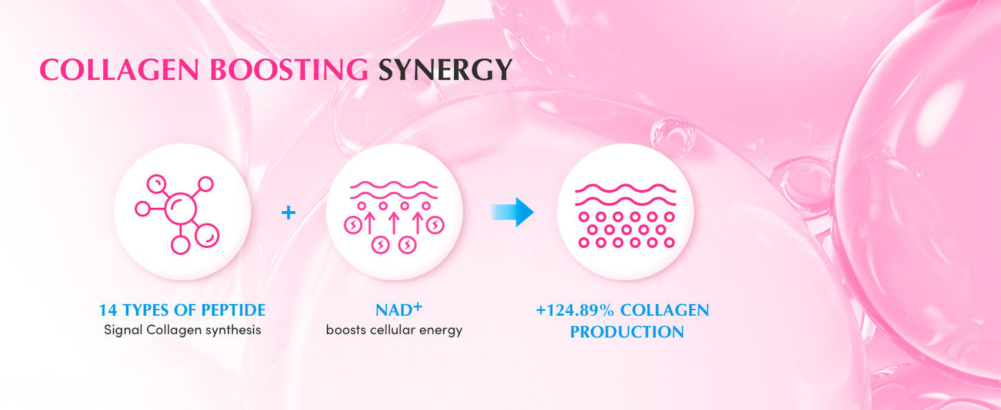 EQQUALBERRY Lush Blush NAD+ Peptide Boosting Serum - Glam Secret