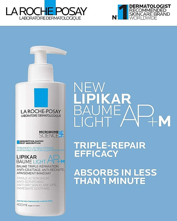 LA ROCHE POSAY Lipikar Baume AP+M: Anti-Itch Balm for Dry, Itchy Skin - Glam Secret