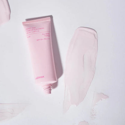 CELIMAX Hear Pink Tone Up Suncream - Glam Secret
