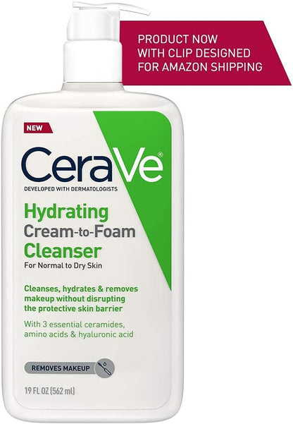 CERAVE Hydrating Cream to Foam CleanserCleanserGlam Secret