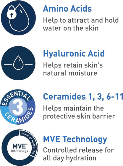 CERAVE Hydrating Cream to Foam CleanserCleanserGlam Secret