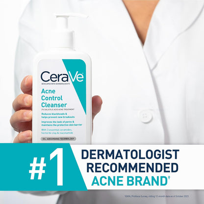 CERAVE Acne Control Cleanser 237ML - Glam Secret