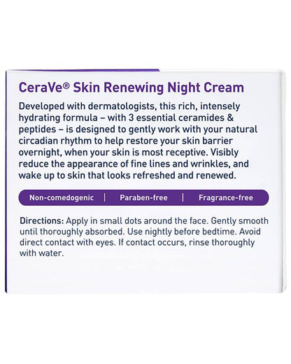 CERAVE Skin Renewing Night Cream 48gCreamGlam Secret