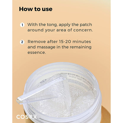 COSRX Advanced Snail Hydrogel Eye Patch 60 Patcheseye patchesGlam Secret