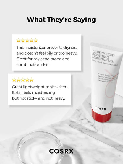COSRX Lightweight Soothing MoisturizerMOISTURIZERGlam Secret